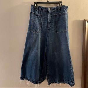 Free People Wide Leg Jeans